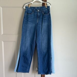 Old Navy 2 pairs of High Rise Wow Wide Leg Jeans Size 4